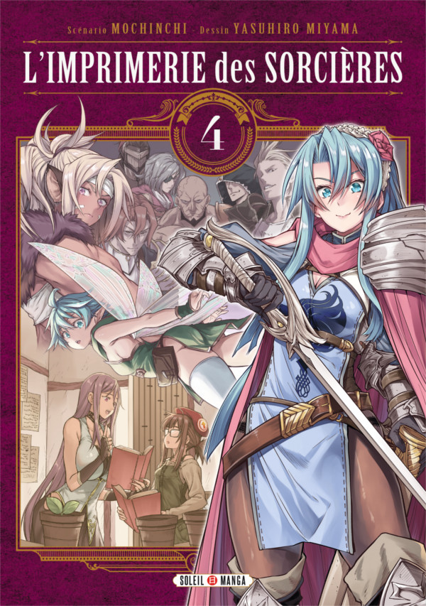L'Imprimerie des sorcières T. 3 & T. 4 - Par Mochinchi & Yasuhiro Miyama - Soleil Manga
