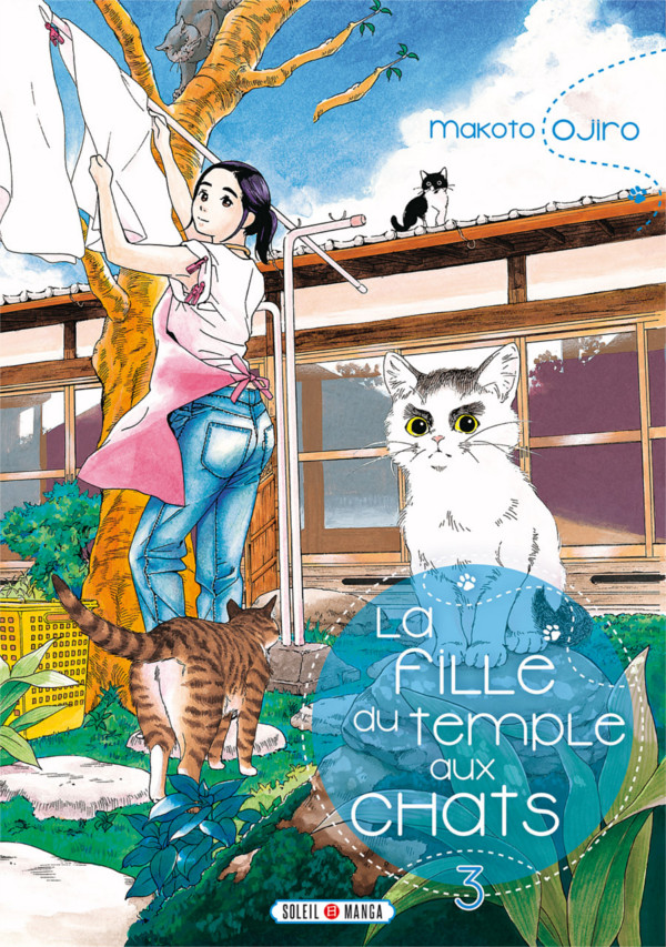 La Fille du Temple aux Chats T2 & T3 - Par Makoto Ojiro - Soleil Manga
