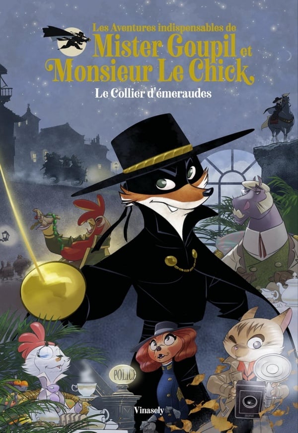 Mister Goupil et Monsieur Le Chick : Un renard cavalier, qui surgit hors de la nuit !