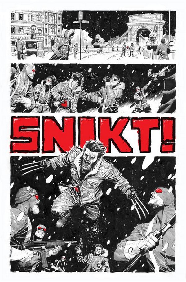 Wolverine : Black, White & Blood – Collectif – Panini Comics
