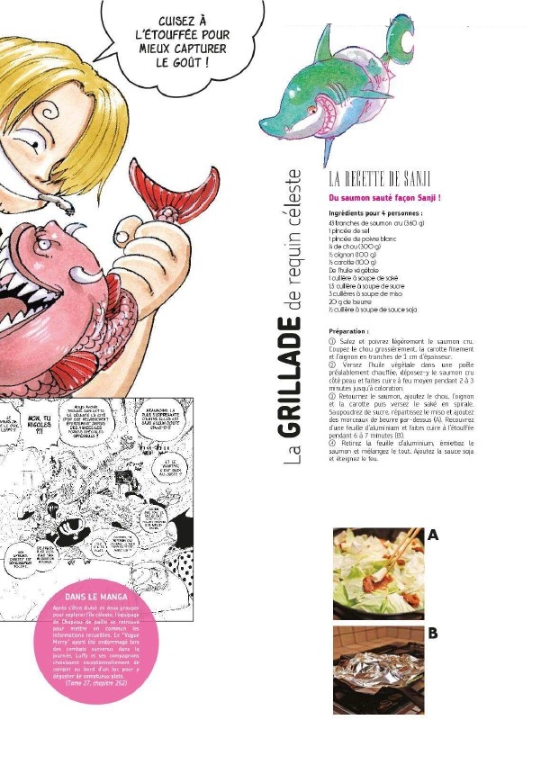 Les Recettes pirates de Sanji - Glénat