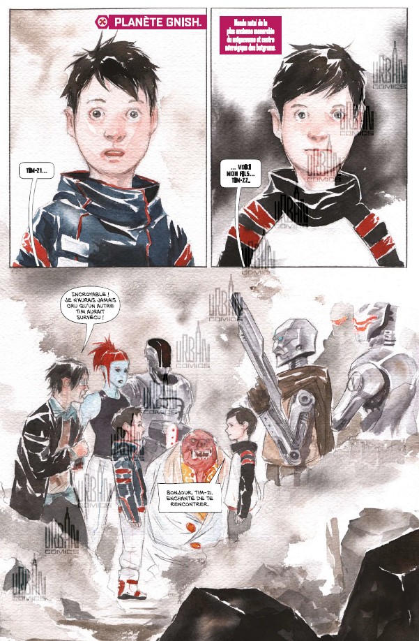 Descender T2 - Par Jeff Lemire et Dustin Nguyen - Urban Comics