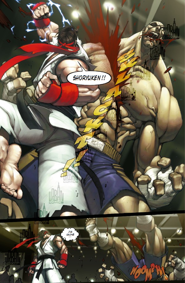La licence "Street Fighter" investit la collection "Urban Games" d'Urban Comics