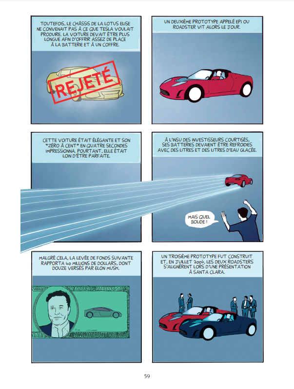 Elon Musk : l'enquête en BD