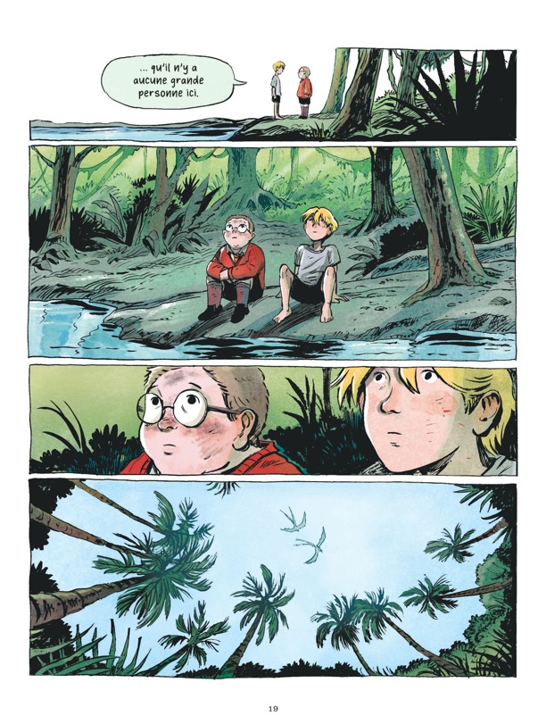 Sa majesté des mouches - Par Aimée de Jongh - Éd. Dargaud