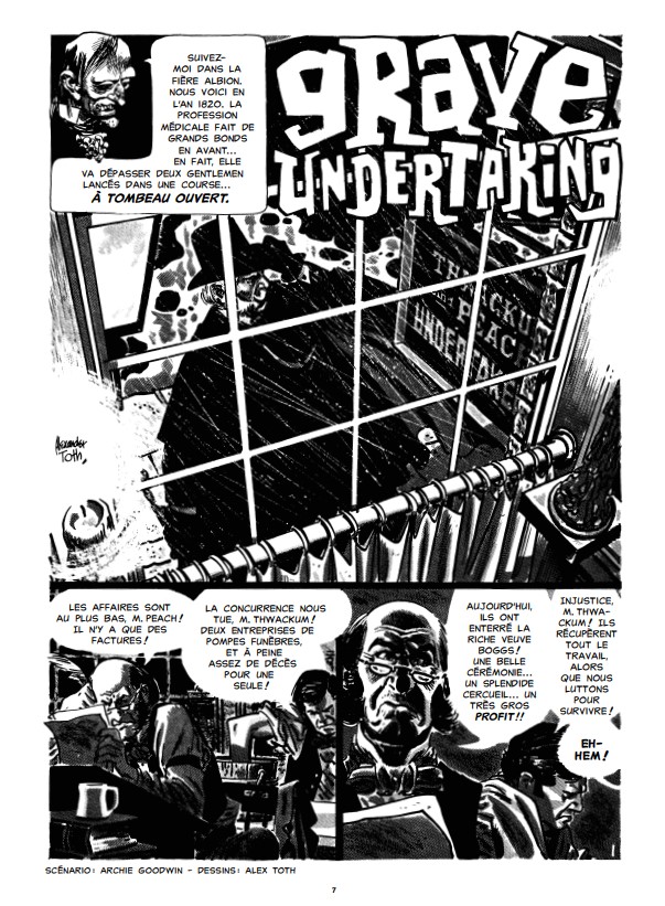 Eerie & Creepy présentent Alex Toth - Par Alex Toth – Édition Delirium