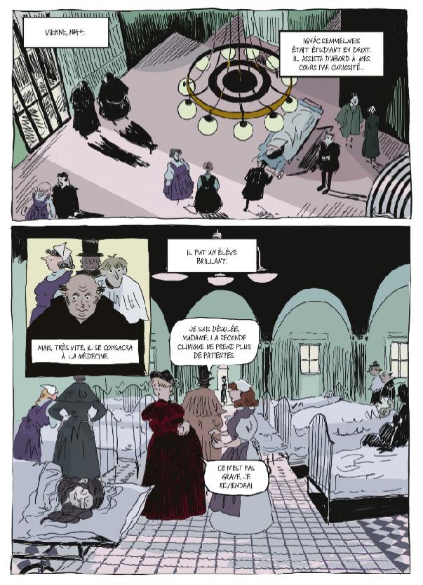 Semmelweis, le médecin des femmes – Par Isabelle Bauthian & Eva Rossetti - Ed. Steinkis