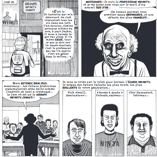 Pussey ! de Daniel Clowes : le livre noir des comics américains 