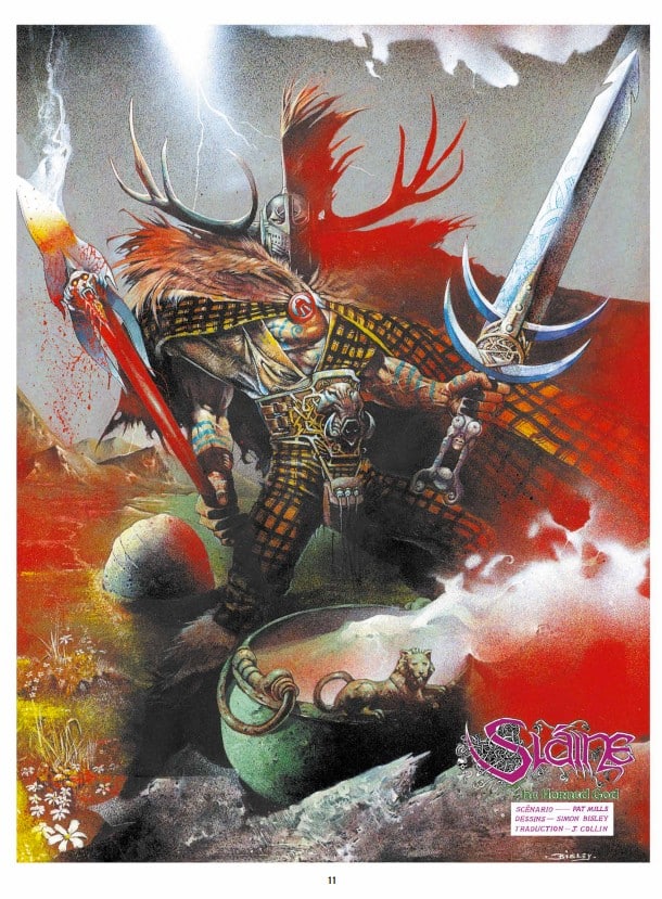Slaine : Le Dieu Cornu - Par Pat Mills & Simon Bisley – Éd. Delirium