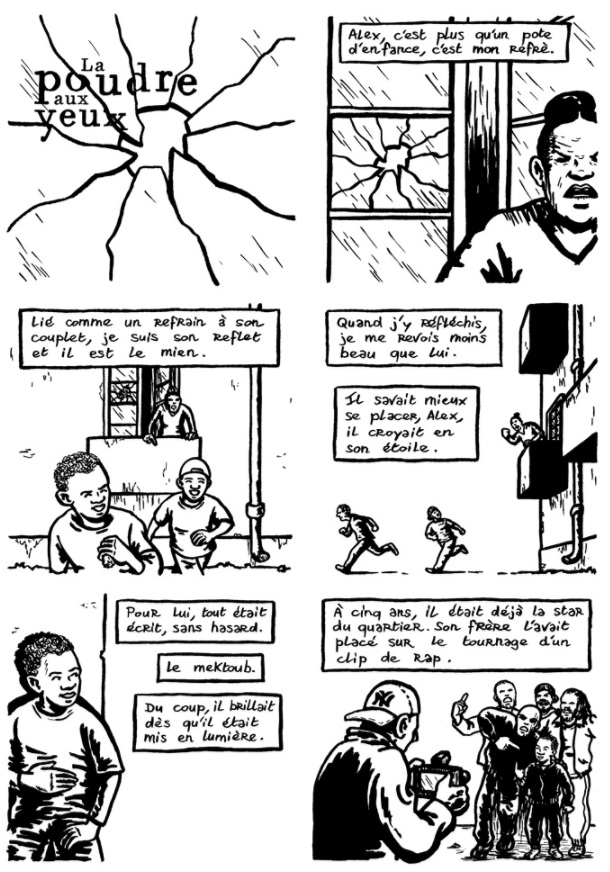 "Les Contes noirs du chien de la casse" de Remedium : la banlieue vue en noir & blanc