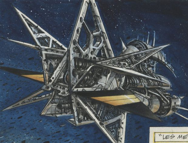 Juan Gimenez : L'art de la SF à la Galerie 9e Art (Paris)