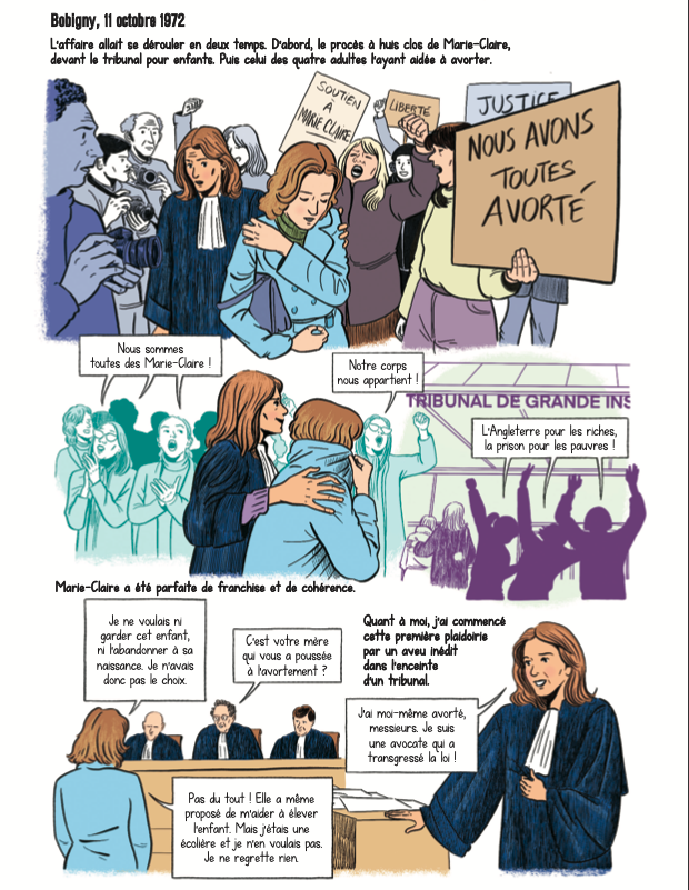 "Une Farouche Liberté" : Gisèle Halimi devient un personnage de BD 