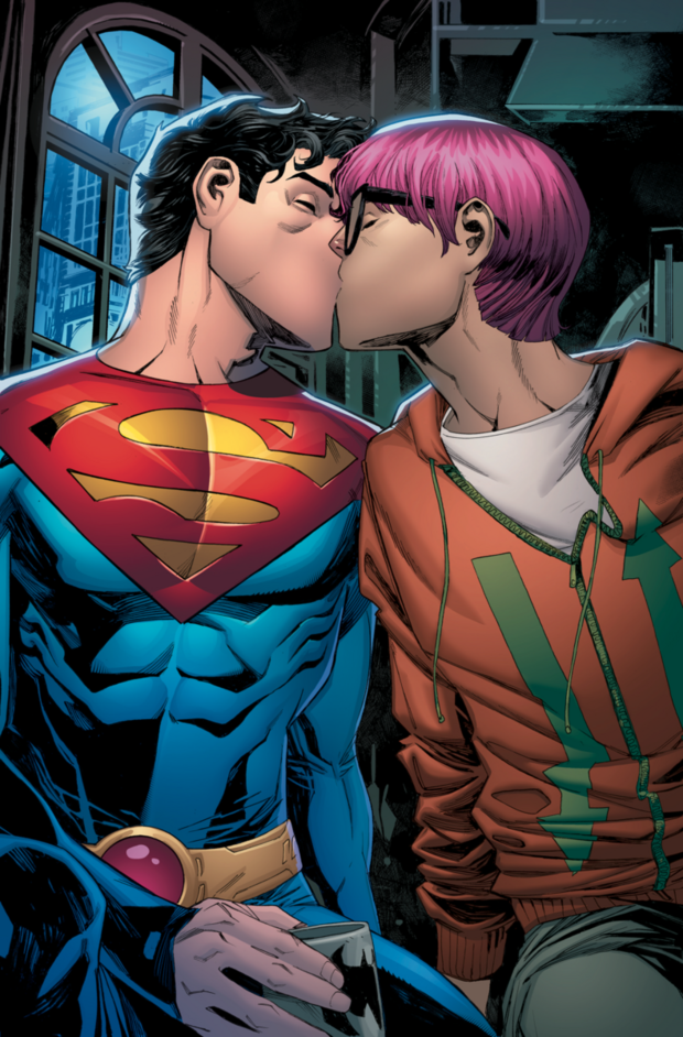  La bisexualité du fils de Superman suscite des passions