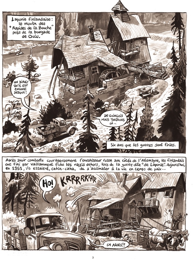 Le Meunier hurlant - Par Dumontheuil - Editions Futuropolis.