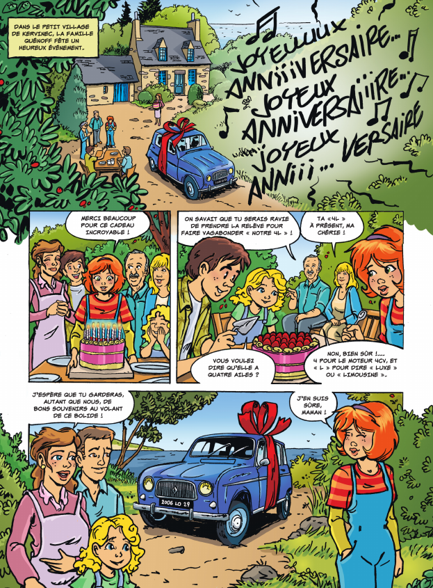 La Fabuleuse Histoire de la 4L, vroum-vroum !