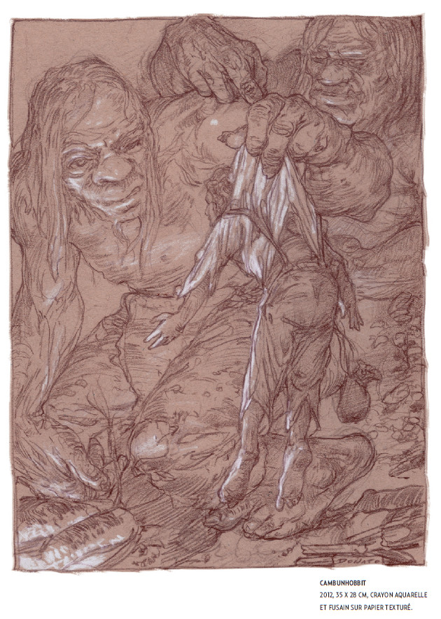 Terre du Milieu : Sur les traces d'un mythe - Par Donato Giancola (Trad. Julien Boulesteix et Thierry Fraisse) - Urban Comics
