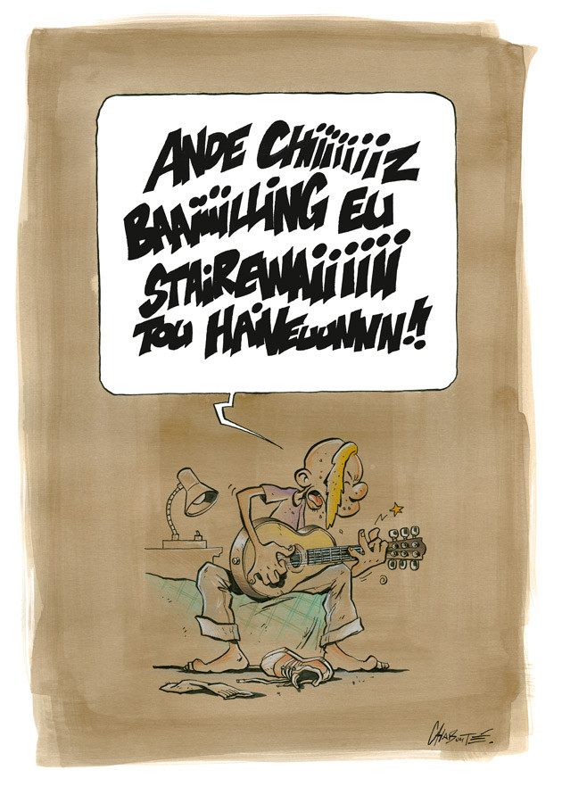 Christophe Chabouté à la Galerie Glénat (Paris, Issy)
