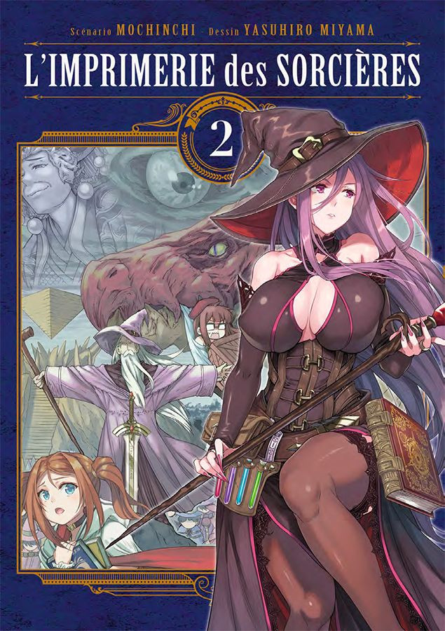 L'imprimerie des sorcières T1 & T2 - Par Mochinchi & Yasuhiro Miyama - Soleil Manga