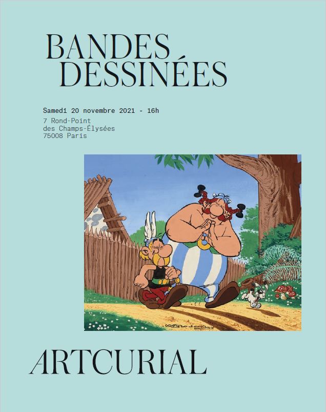 Tintin, Astérix, Fantax, Druillet, Mézières, Sempé et Topor dans la prochaine vente d'Artcurial