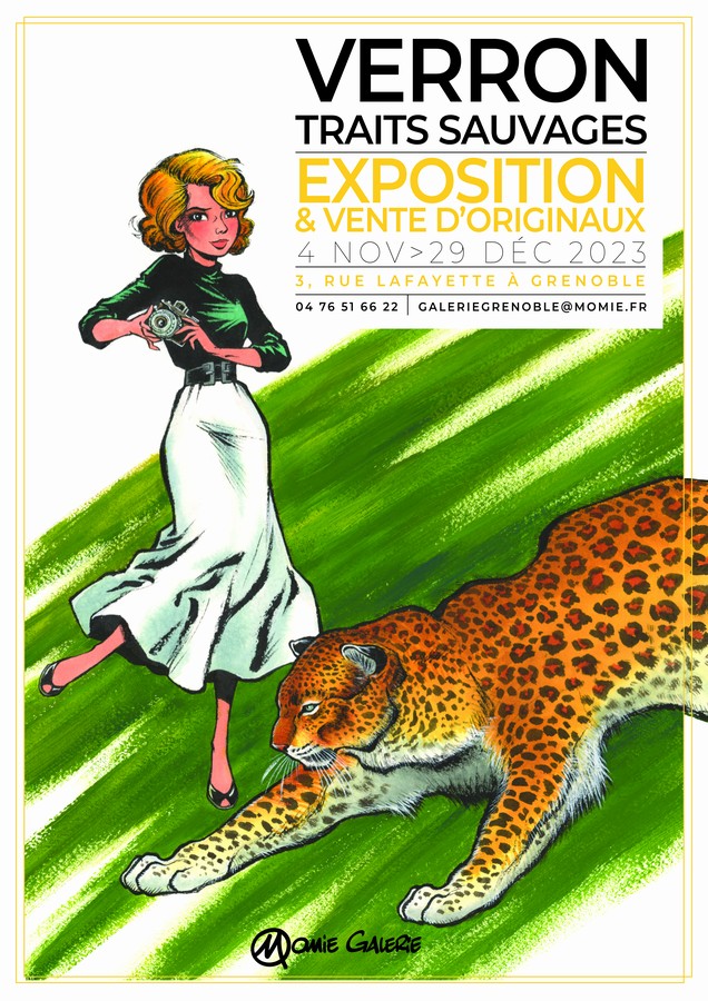 Traits sauvages - Exposition Verron à la Galerie Momie (Grenoble)