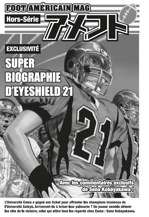 Eyeshield 21 : Brain x Brave - Par Riichiro Inagaki & Yusuke Murata - Glénat Manga
