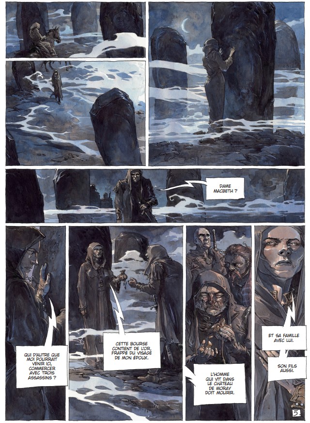 Macbeth, Tome 2 : une tragédie sur l'obscurité de l'âme, par Sorel et Thomas Day.