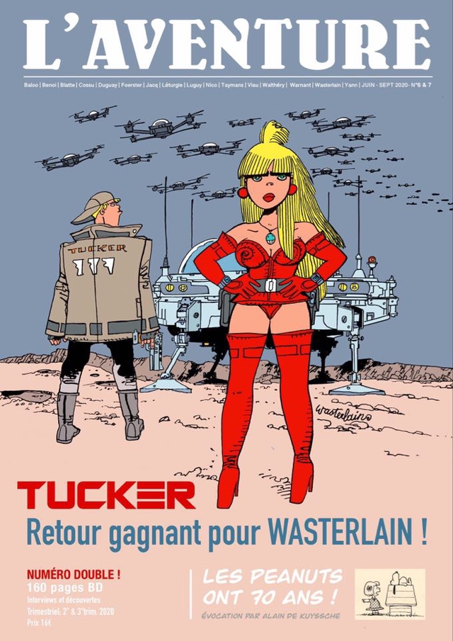  Une toute nouvelle série de SF pour Marc Wasterlain.