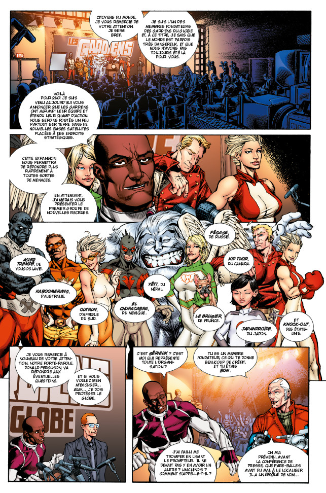 Les Gardiens du Globe T1 - Par Robert Kirkman (Trad. Laurent Queyssi) - Delcourt Comics