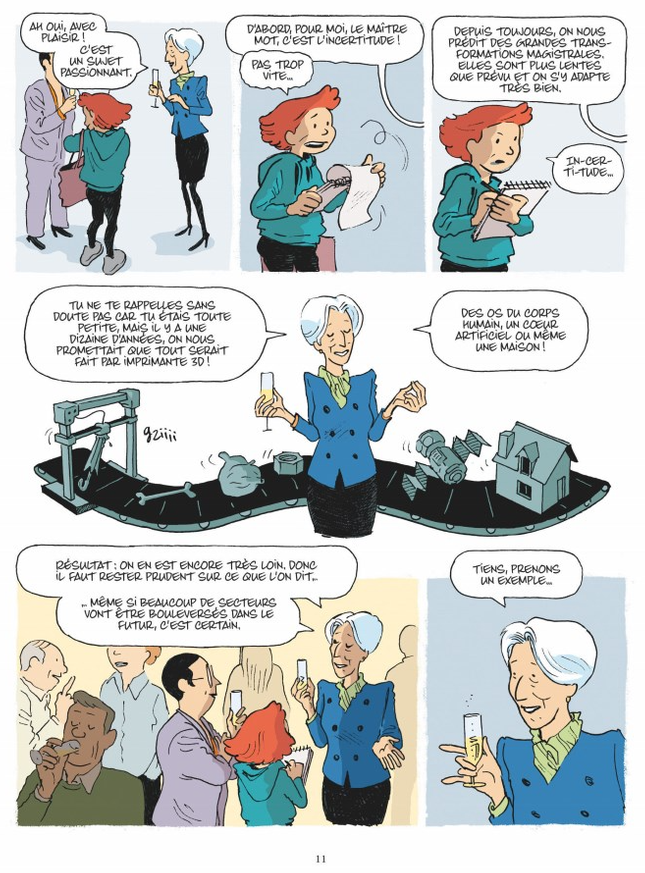 À quoi ressemblera le travail de demain ? Une BD vous le raconte...