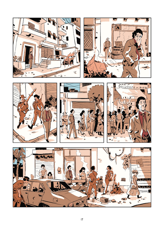 La Guerre des autres 2/2 : couvre-feu sur Beyrouth - Par B. Boulad, P. Bona & G. Henry - La Boîte à Bulles