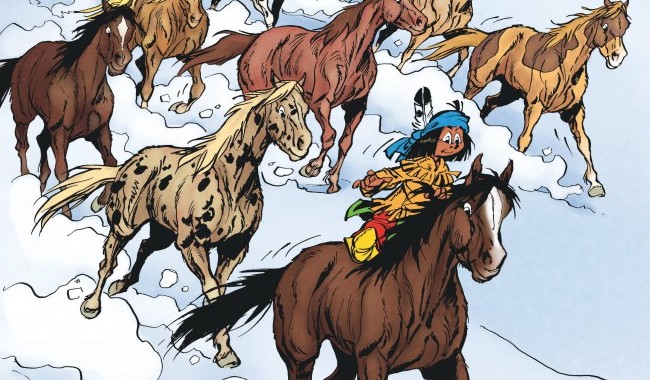 Yakari T. 40 : L'Esprit des chevaux - Par Joris Chamblain & Derib - Le Lombard