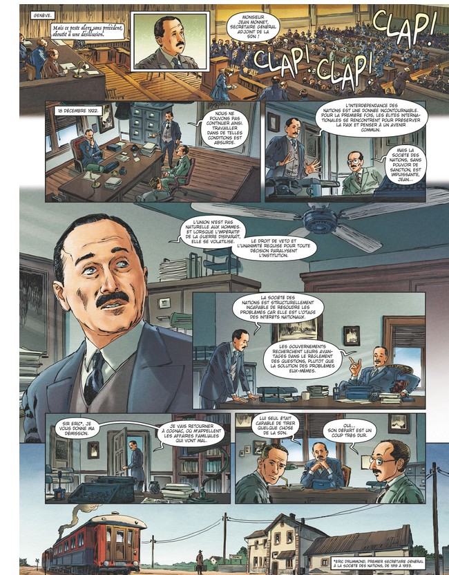 Jean Monnet – Par Marie Bardiaux-Vaïente & Sergio Gerasi – Éd. Glénat
