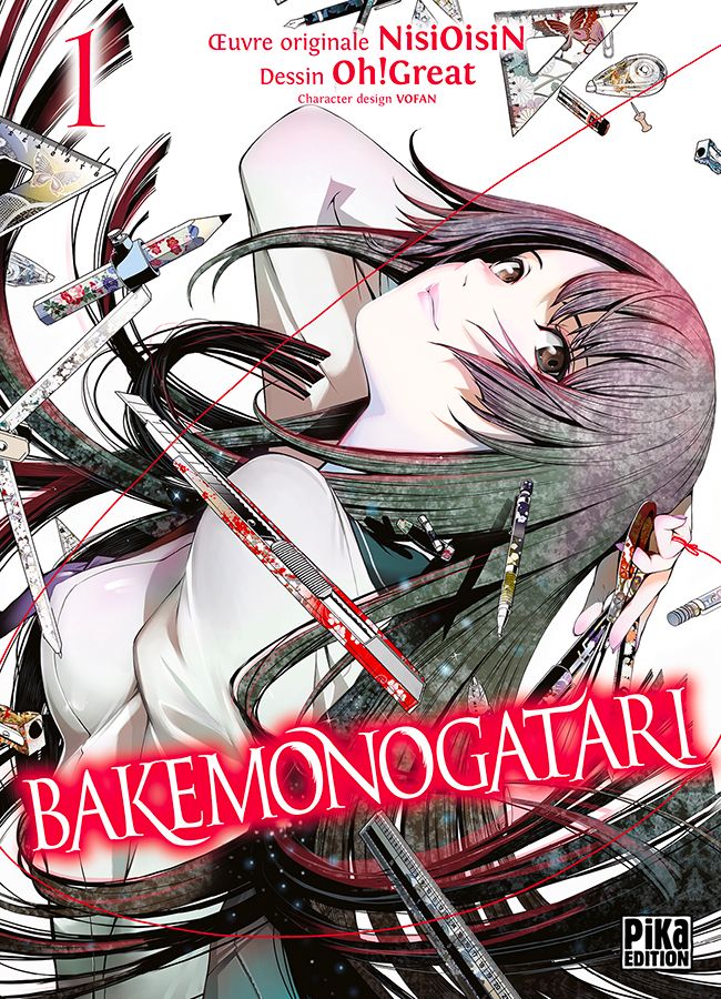 Bakemonogatari T. 1 - Par Oh ! Great et NisiOisiN - Pika Édition
