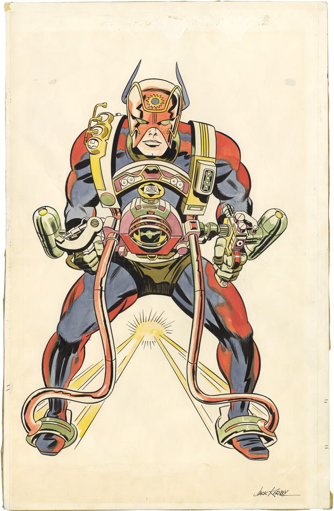 Le « Flyboard Air » de Zapata, inventé par Jack Kirby ?