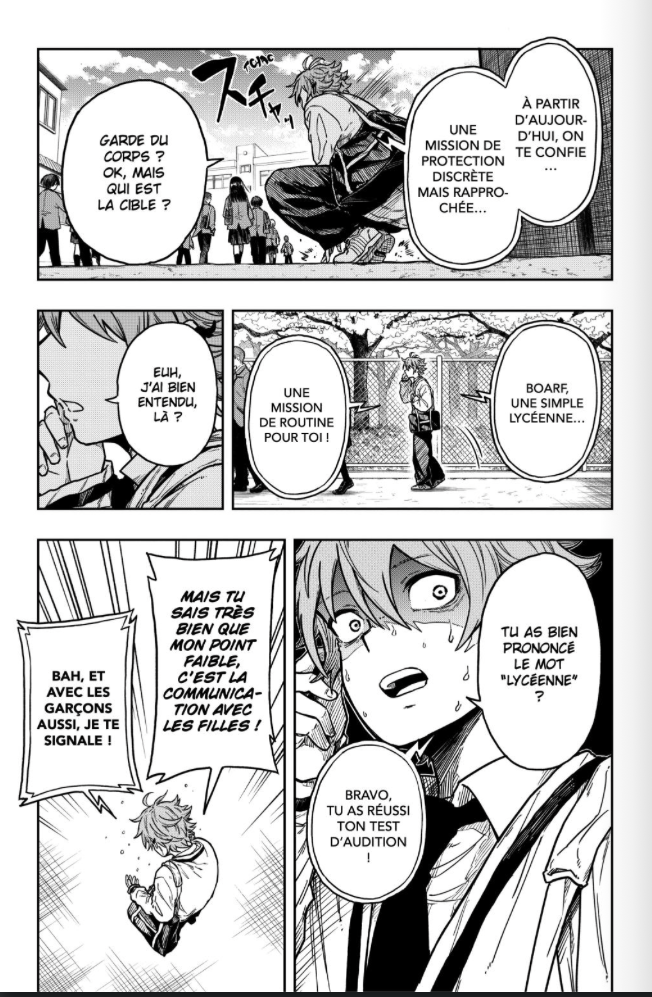 Shinobi Undercover T. 1 - Par Ippon Takegushi & Santa Mitarashi - Éd. Soleil Manga 