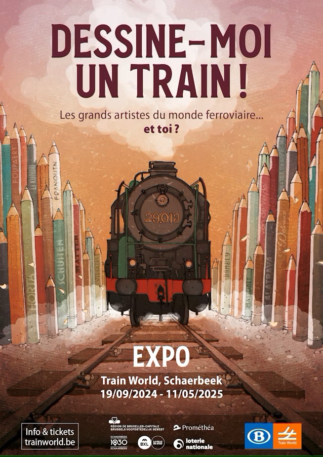 Les trains, ces premiers héros de la Bande Dessinée