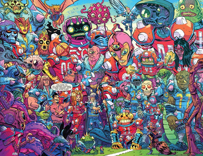 Rocket Raccoon & Groot | Des Histoires à dormir debout – Par Skottie Young, Nick Kocher, Filipe Andrade & Michael Walsh – Panini Comics