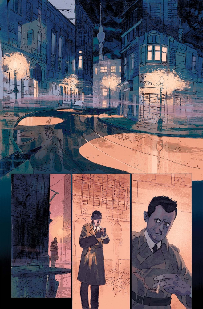 Apparition – Dans le Ciel de Berlin-Est – Par Jeff Loveness, Lissandro Estherren et Patricio Delpeche – Ed. 404
