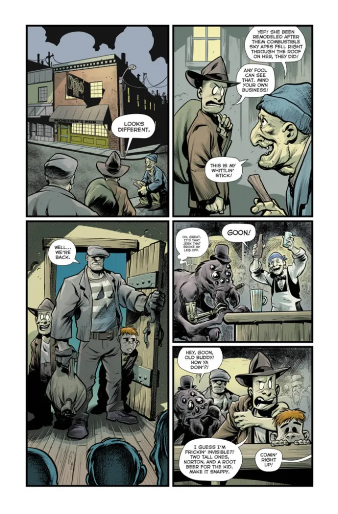 The Goon - Retour à Lonely Street : Beignes, goules et poésie de caniveau