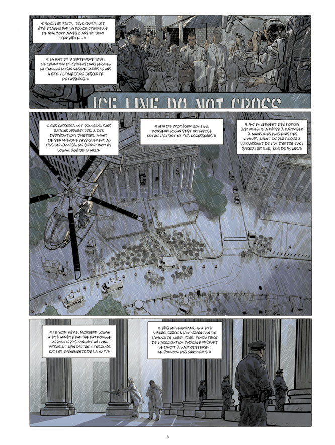 Le Pouvoir des innocents, cycle II : Car l'enfer est ici, t. 5 - Par Hirn, Brunschwig, Nouhaud - Futuropolis
