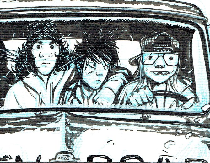Exposition-Vente Alex W. Inker - Colorado Train - Galerie de la Bande Dessinée (Bruxelles)