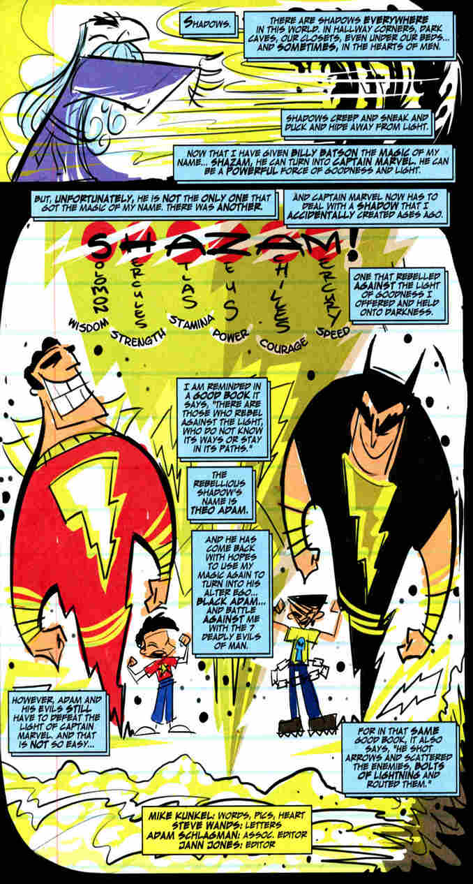 Billy Batson et la magie de Shazam - Par Mike Kunkel - Urban Comics