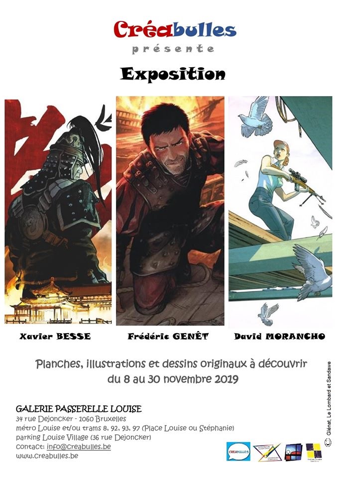 Exposition Besse, Genêt & Morancho (Bruxelles)