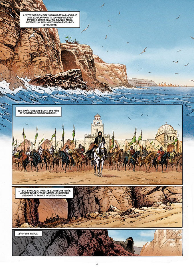 Les Reines de sang : La Kahina (volume 1/2) - Par Treins, Paunovic & Scarlett - Delcourt
