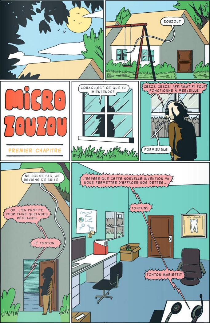 Micro Zouzou contre les maxi-zinzins ! - Par Matthias Arégui & Léon Maret - Éditions 2024