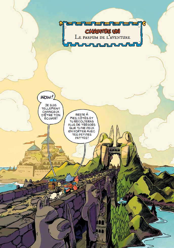 Puppy Knights, La Quête des Os dorés, une aventure qui a du chien !