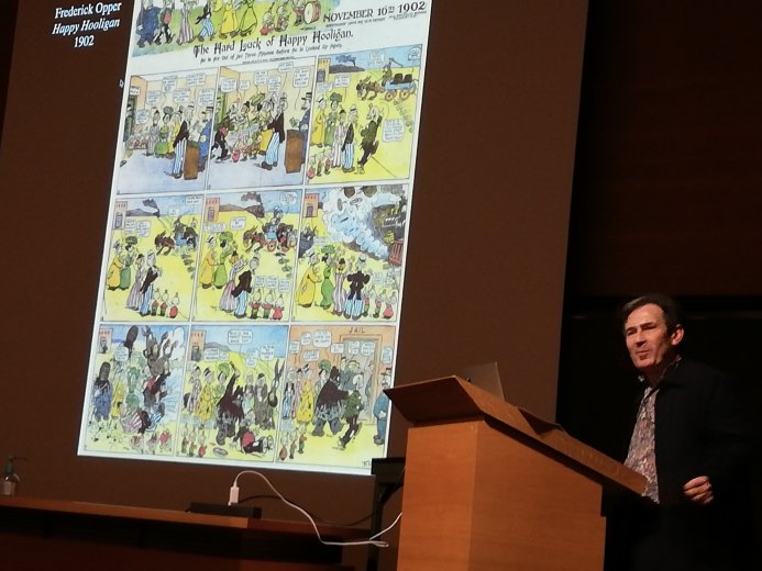 "Un art vivant, la bande dessinée" - Une conférence de Benoît Peeters (Cergy)