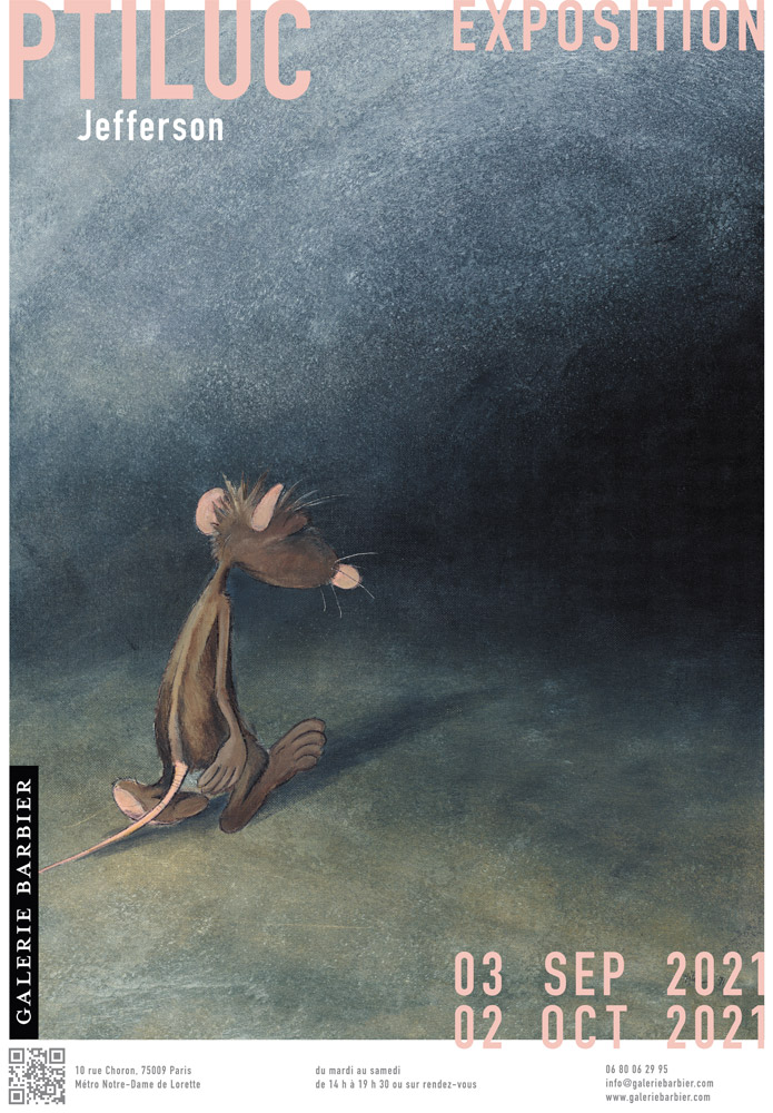 Vernissage et dédicace de Ptiluc (« Pacush Blues ») à la Galerie Barbier