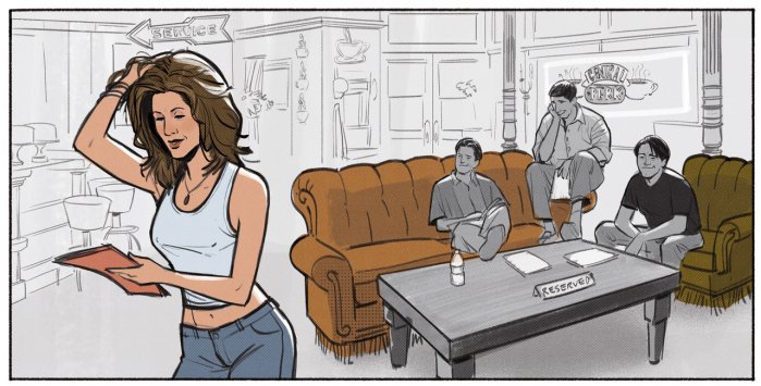 Exclusif ! Les éditions Deman vont raconter en BD les coulisses de la série TV Friends !