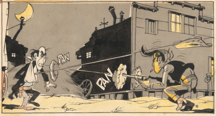 Vente chez Christie's, album, documentaire : l'instant Lucky Luke